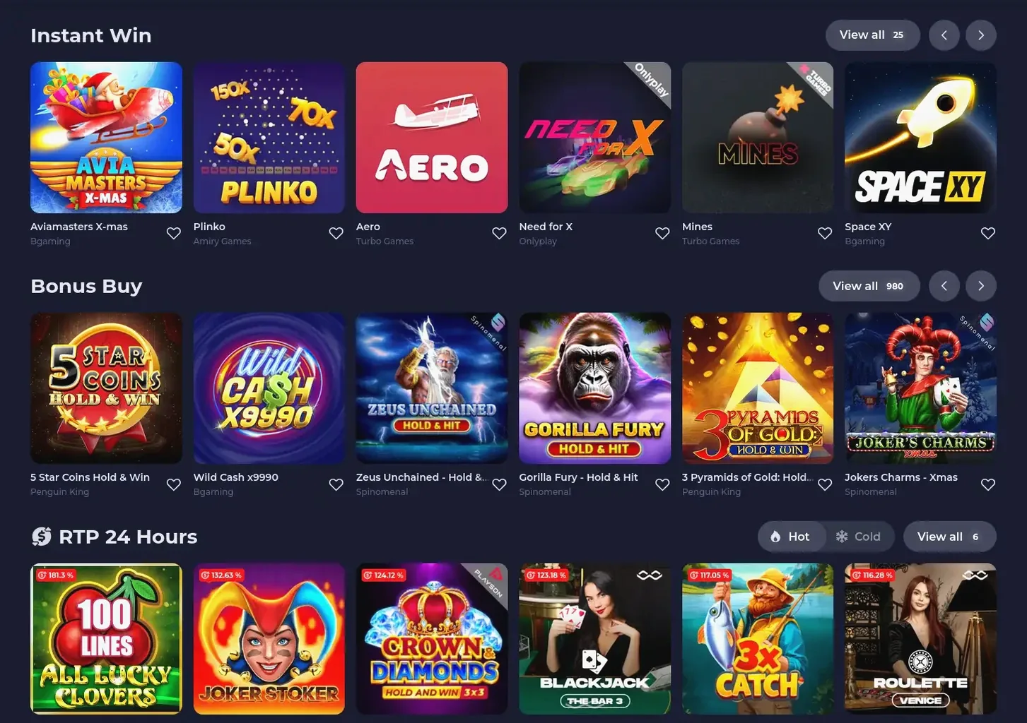Goatspins Neuanmeldung Übersicht